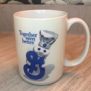 NEW Deadstock - General Mills/Pillsbury Doughboy Merger Mugs